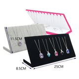 Velvet Necklace Storage Pendant Organizer Holder Jewelry Storage Board