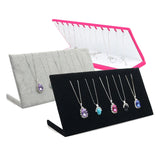 Velvet Necklace Storage Pendant Organizer Holder Jewelry Storage Board