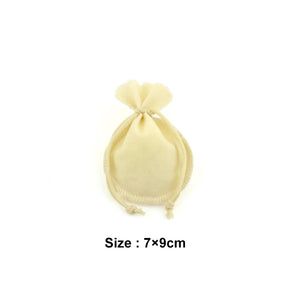 50pcs Velvet Drawstring Gift Bags Wedding Candy Cake Jewelry Pouch 7x9 9x12