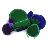 50pcs Velvet Drawstring Gift Bags Wedding Candy Cake Jewelry Pouch 7x9 9x12