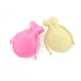 50pcs Velvet Drawstring Gift Bags Wedding Candy Cake Jewelry Pouch 7x9 9x12