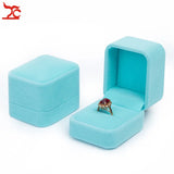 Velvet Jewelry Organizer Storage Green
