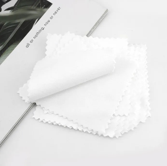 Velvet Polishing Cloths 8x8cm 14x14cm Pack of 50