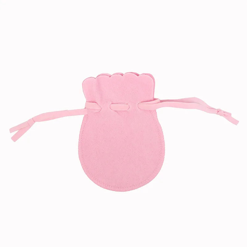 Velvet Pouches Drawstrings Soft Jewelry Gift Bag