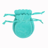 Velvet Pouches Drawstrings Soft Jewelry Gift Bag