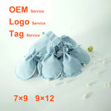 Velvet Pouches Candy Wedding Gift Bag Jewelry Perfume Lip Gloss Can Logo