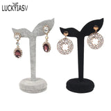 Velvet Rabbit Ears Earrings Rack Stud Earring Display Stand