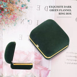 Velvet Ring Box Necklace Pendant Jewelry Gift Boxes
