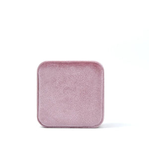 Square Vintage Wedding Ring Box with Lid, Engagement Ring Holder