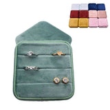 Square Vintage Wedding Ring Box, Detachable Lid, Engagement Holder