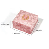 Velvet Ring Box Wedding Ring Jewellery Caddy Necklace Pendant Gift Case