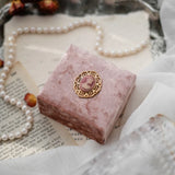 Velvet Ring Jewelry Organizer Box Necklace Storage