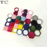Velvet Ring Holder Box for Jewelry Store Proposal