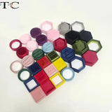 Velvet Ring Holder Box for Jewelry Store Proposal