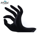 Velvet Ring Jewelry Display Stand Bracelet Necklace Organizer