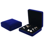 Velvet Rings Box Jewelry Organizer Velvet Jewellry Gift Case