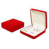 Velvet Rings Box Jewelry Organizer Velvet Jewellry Gift Case
