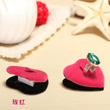 Velvet Rings Display Rack Photography Props Stand Bague Jewelry Organizer
