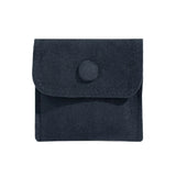 Velvet Soft Reusable Jewelry Pouch Gift Bag with Snap Closure Button