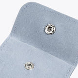 Velvet Soft Reusable Jewelry Pouch Gift Bag with Snap Closure Button