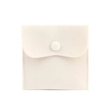 Velvet Soft Reusable Jewelry Pouch Gift Bag with Snap Closure Button