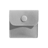 Velvet Soft Reusable Jewelry Pouch Gift Bag with Snap Closure Button