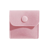 Velvet Soft Reusable Jewelry Pouch Gift Bag with Snap Closure Button