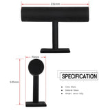 Velvet T Bar Rack Watch Headband Holder Display