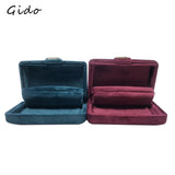 Velvet Trinket Box Ring Box Double Rings Box Wedding