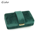 Velvet Trinket Box Ring Box Double Rings Box Wedding