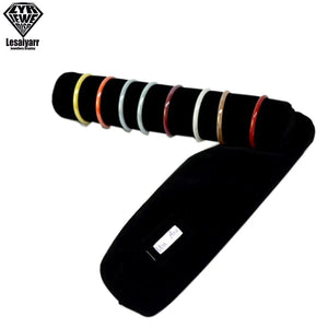 Velvet Jewelry Roll Bag Ring Earrings Organizer Storage