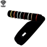 Velvet Jewelry Roll Bag Ring Earrings Organizer Storage