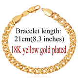 Venetian Chain Bracelet 6MM 3 Rose Bracelet H442