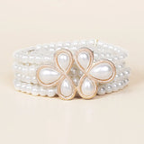 Pearl Belt Beaded Retro Style Women's Elastic Waist Chain