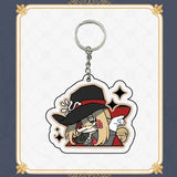 Sonetto Med Pocket Anime KeyChain 1999 Acrylic Pen
