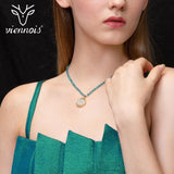 Bohemian Coin Pendant Necklace Choker Beach Jewelry