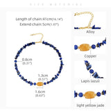 Crystal Bead Necklace for Women - Handmade Pendant Jewelry