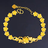 Vietnam Sand Bracelet Female 24k Plated Long-lasting Jewelry