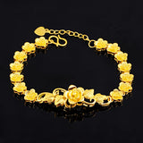 Vietnam Sand Bracelet Female 24k Plated Long-lasting Jewelry