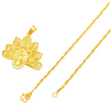 Vietnam Sand Open Screen Peacock Pendant Female Water Wave Pendant