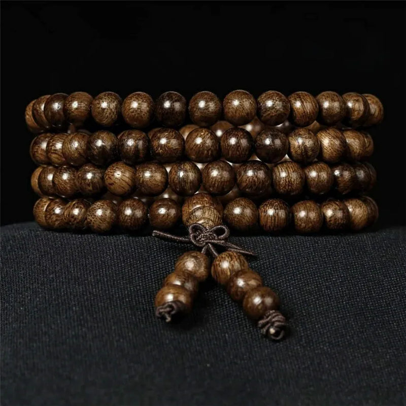 Vietnam Scented Wood Bracelet 108 Beads Aloeswood Prayer Bead