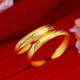 Vietnam Shakin lady 18K bracelet with gypsophila heart