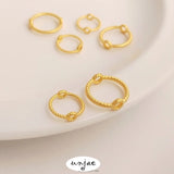 Vietnam Strong Bead Ring Set DIY Jewelry Accessories