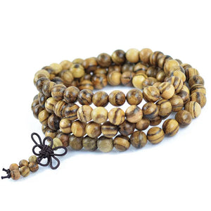 Vietnamese Agarwood Bracelet Incense 108 Beads Meditation Bracelet