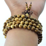 Vietnamese Agarwood Bracelet Incense 108 Beads Meditation Bracelet