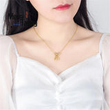 Vietnamese Sand Hollowed Out Floral Pendant Plated 24K Charms Fine Jewelry