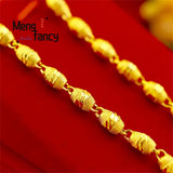 Vietnamese Sand Necklace Charms Men Plated Fine Jewelry Wedding Souvenir