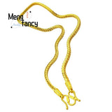 Vietnamese Sand Snake Bone Necklace Charms Men Plated Jewelry Wedding Souvenir