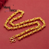 Vietnamese Sand Waist Drum Necklace Charms Men Plated Fine Jewelry