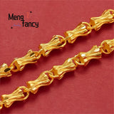 Vietnamese Sand Waist Drum Necklace Charms Men Plated Fine Jewelry